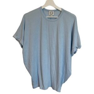 Blue Rain Short Sleeve Sweater